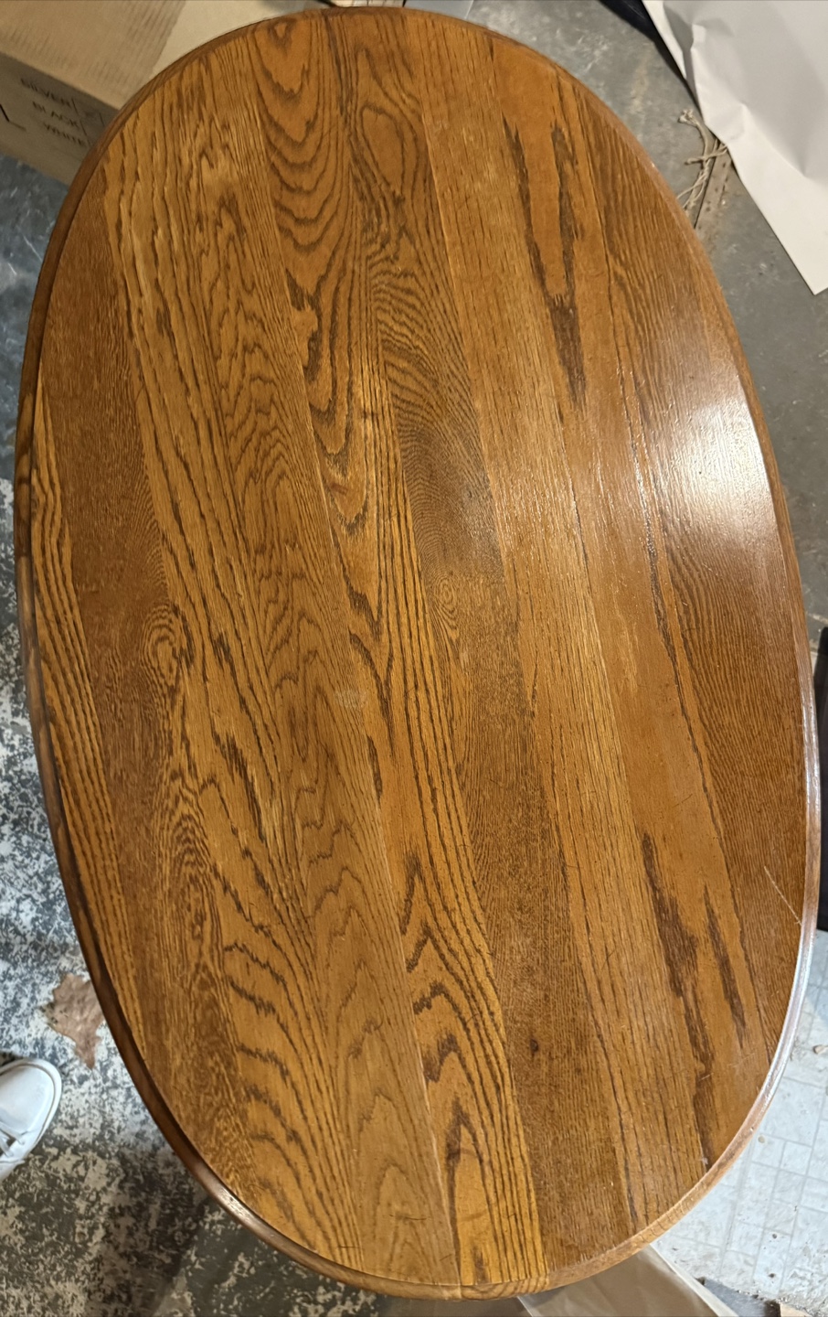 Oval Wooden Table - photo 2