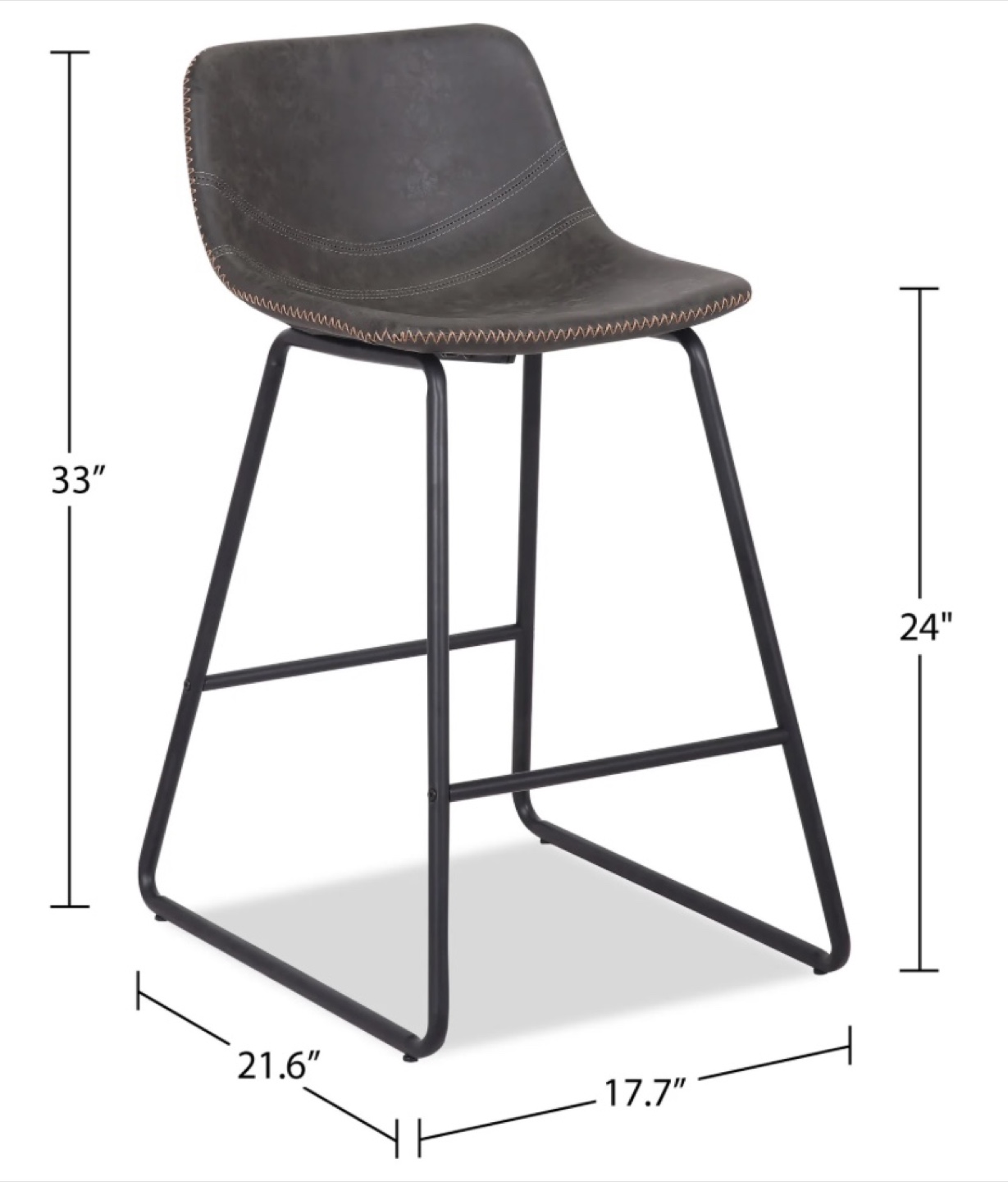 2 Bar Stools - photo 3