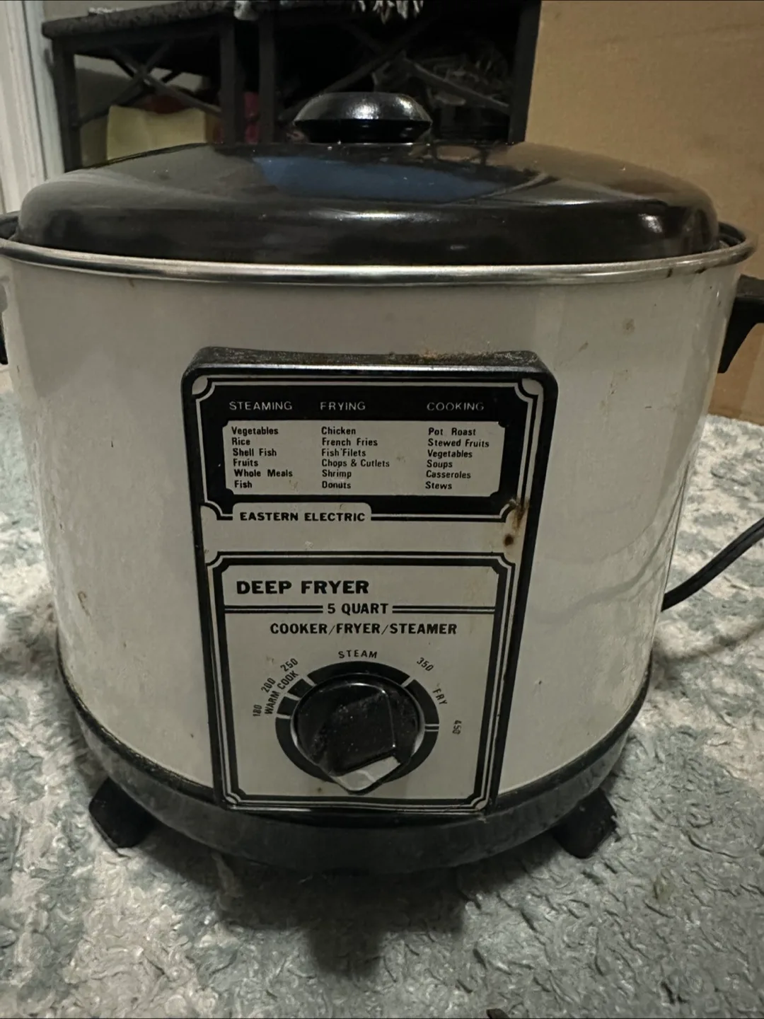 Eastern Electric 5-Quart Cooker/Fryer/Steamer image indicator(2)
