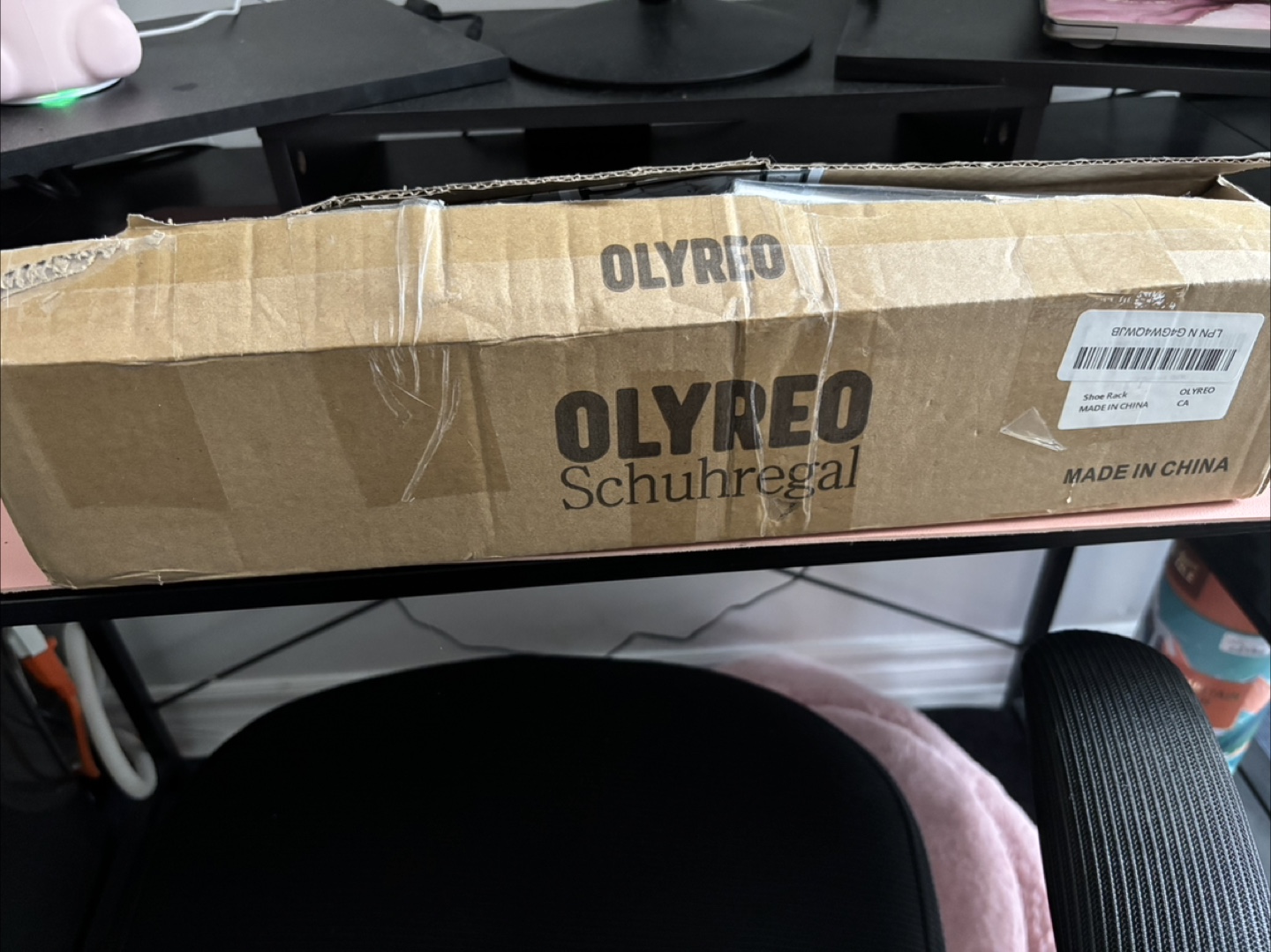 OLYREO 4-Tier Shoe Rack - photo 3