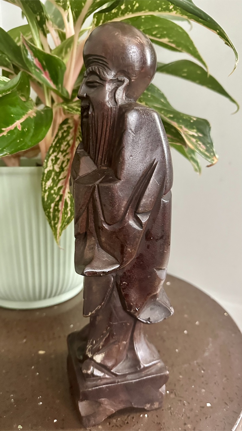Wooden Carved Statue - photo 2