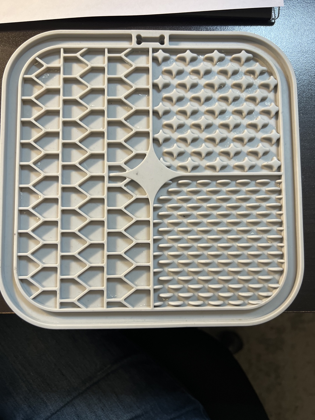 Multi-Section lick Mat for dogs