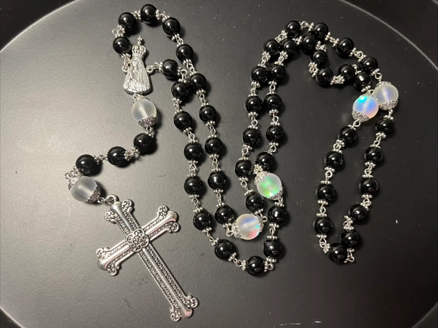 Handmade Rosary Necklace thumbnail