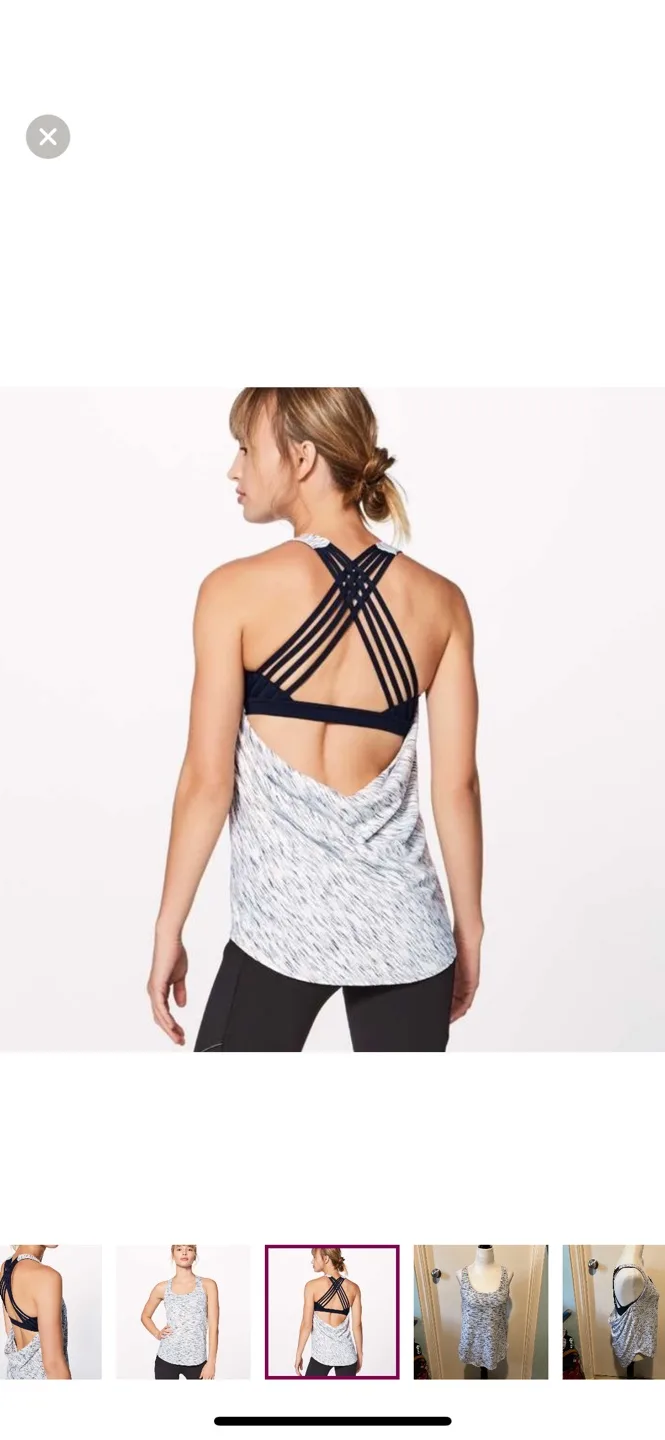 Lululemon Open Back Tank Top image indicator(3)