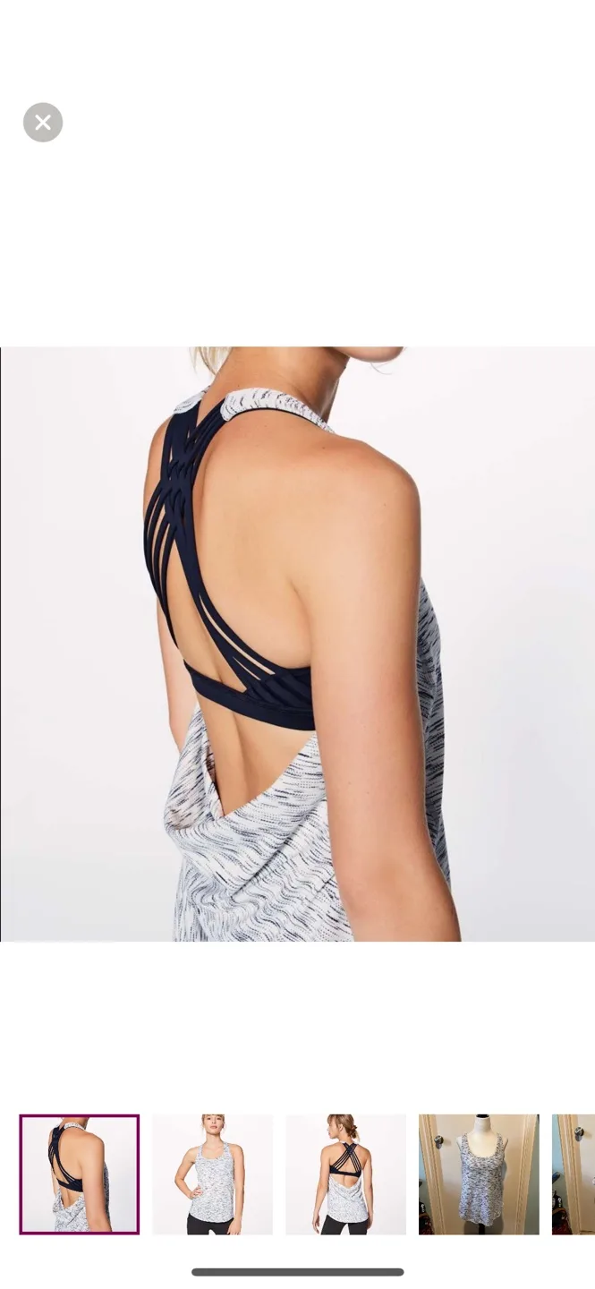 Lululemon Open Back Tank Top image indicator(2)