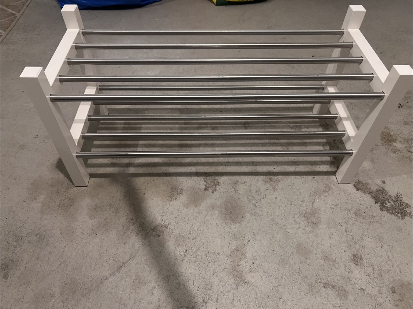 White Shoe Rack - photo 3