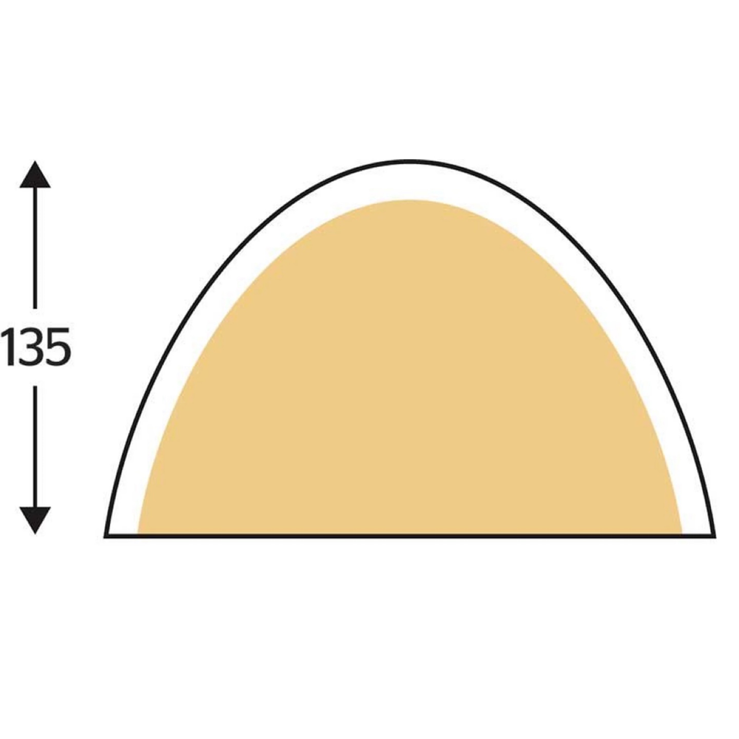 Orange Freedom Trail Tent for 4 - photo 2