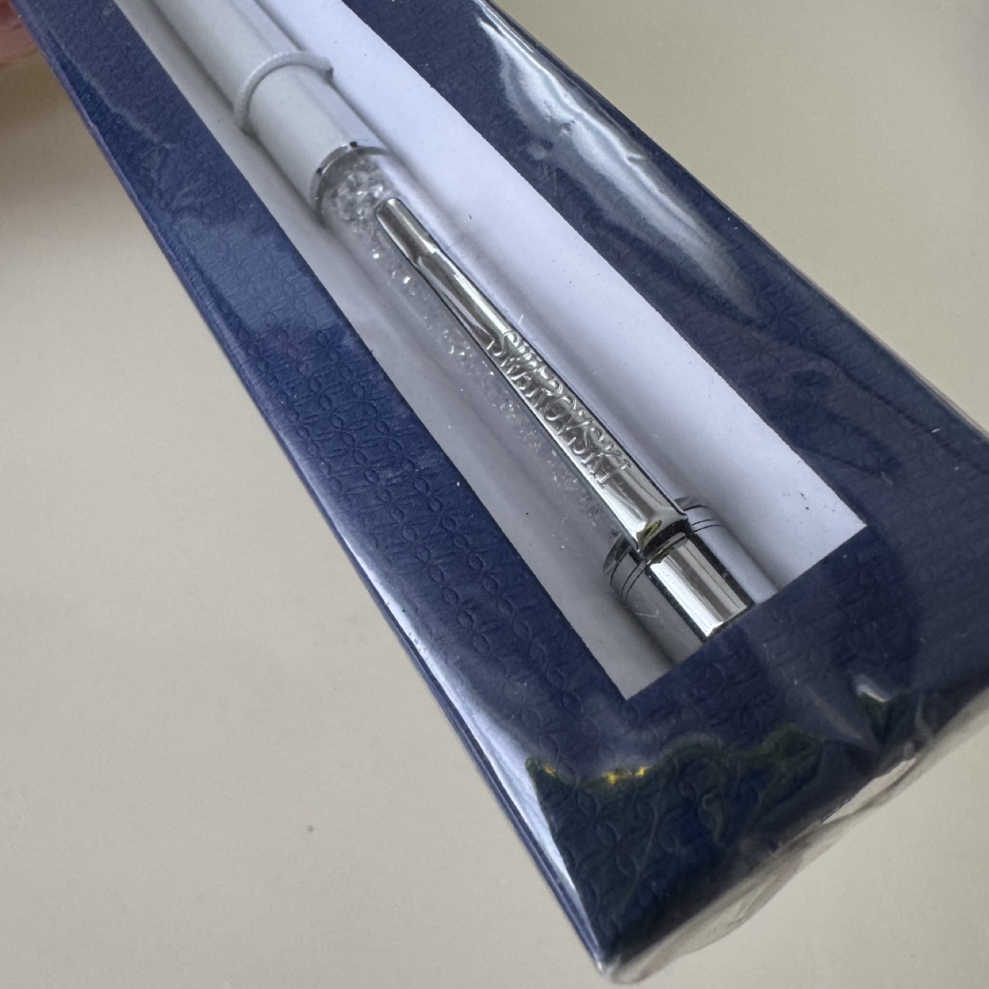 BNWT Swarovski Silver Crystal-Embellished Pen - photo 4