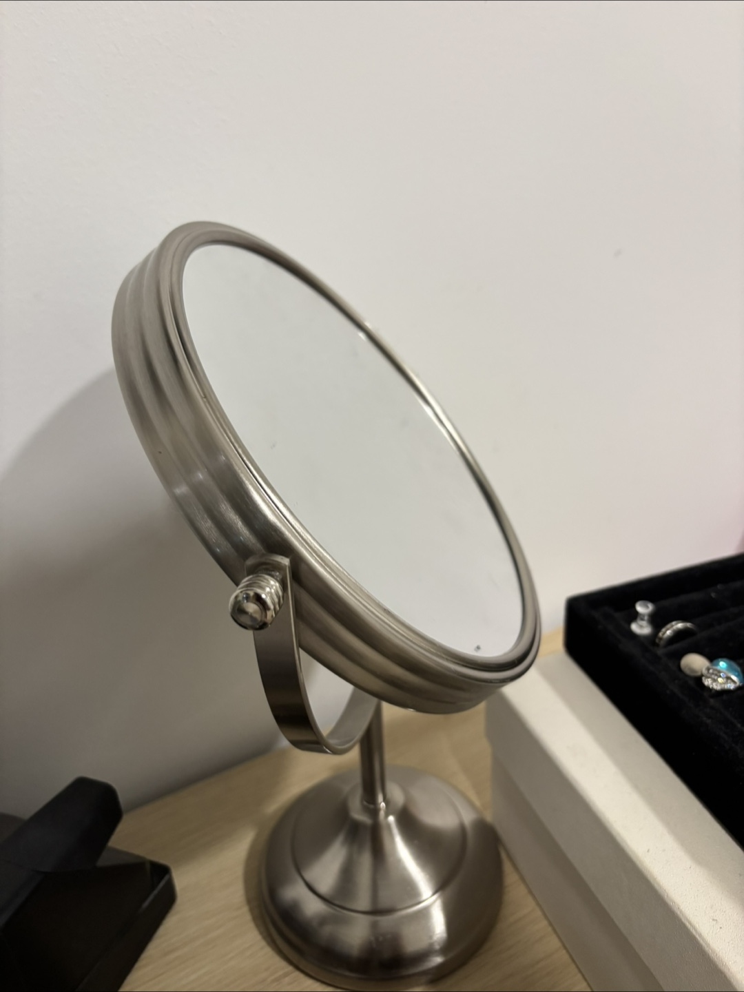 Silver Vanity Mirror