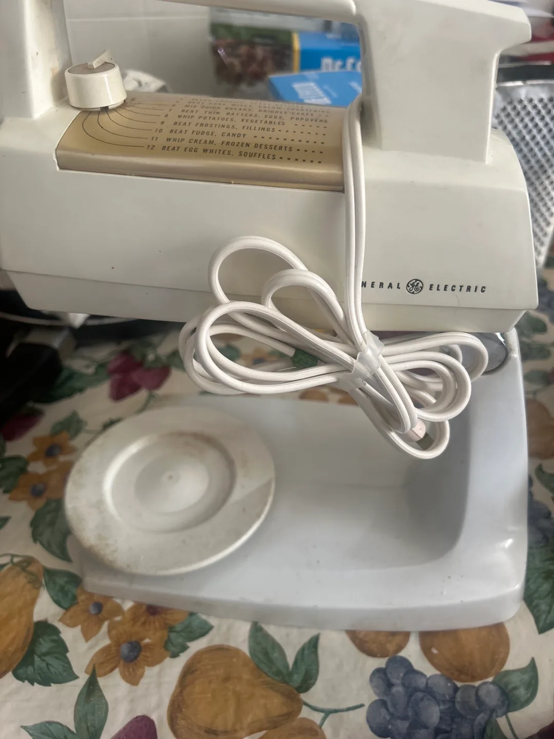 Vintage General Electric White Mixer thumbnail