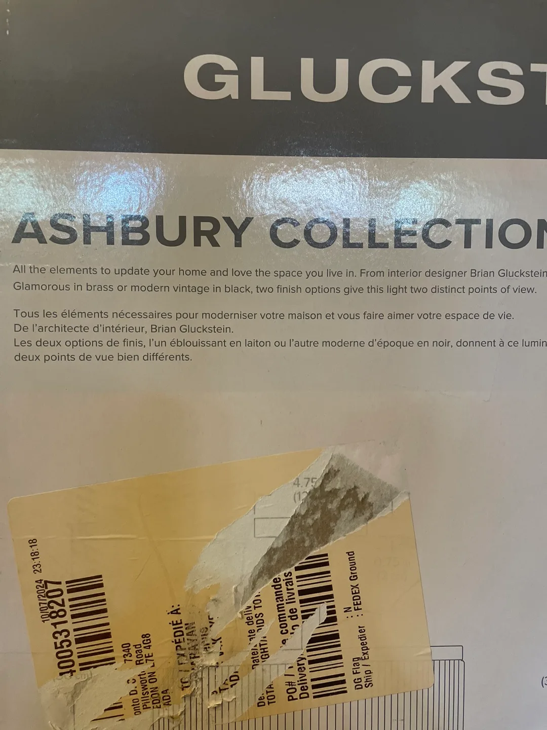 Ashbury 13 in. 3-Light Black Square Flush Mount image indicator(7)