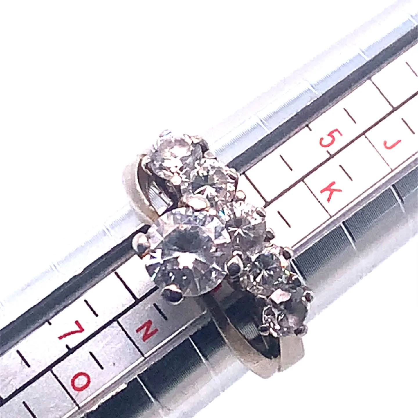 Sterling silver ring size 6 thumbnail