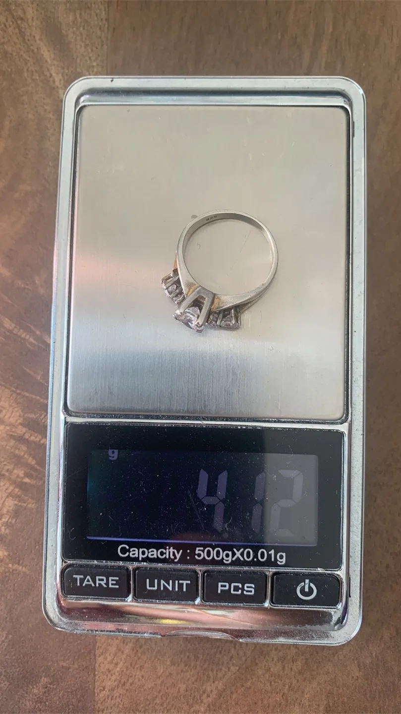 Sterling silver ring size 6 image indicator(6)