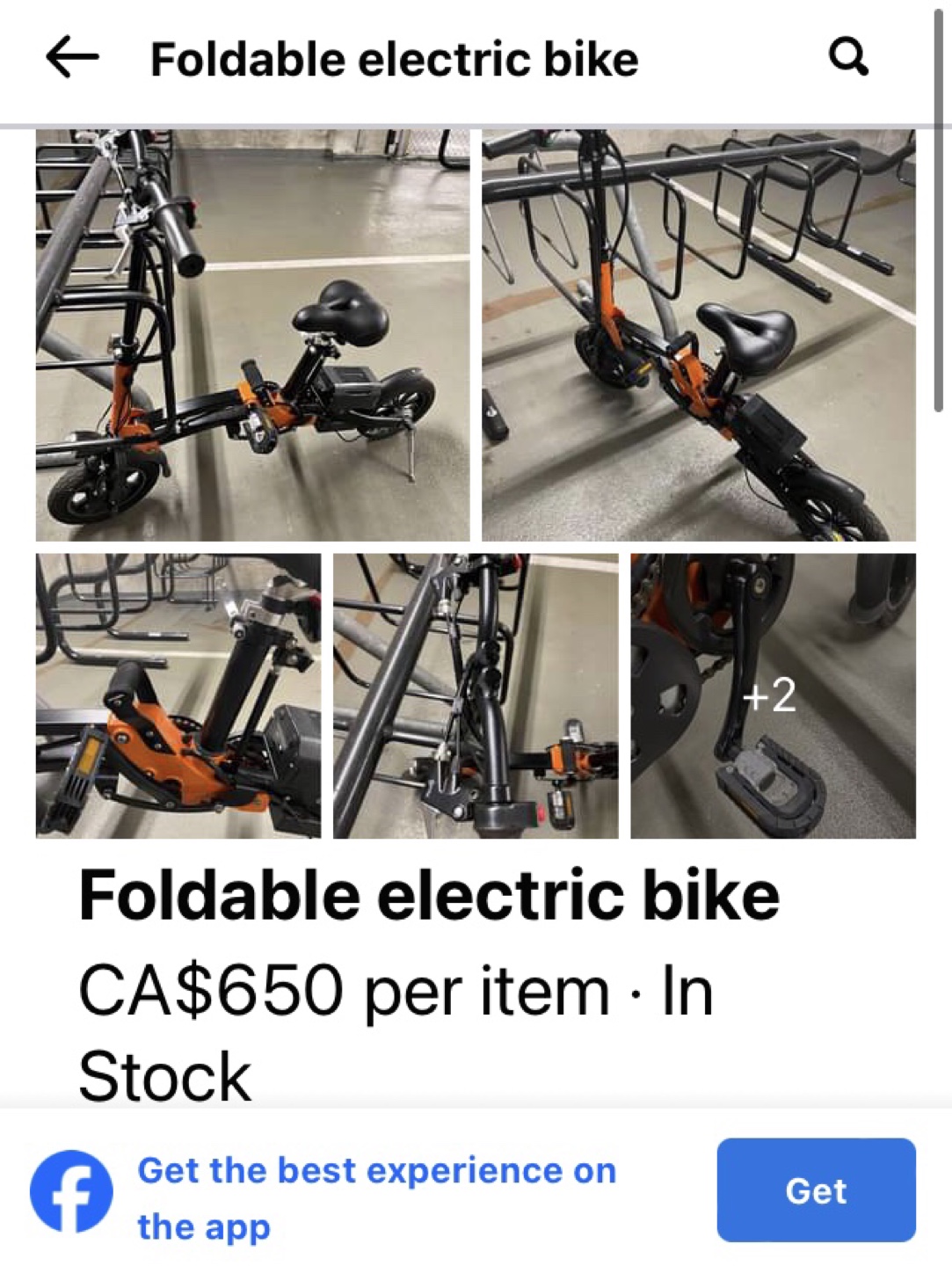 Portable Electric Folding Bike - photo 4