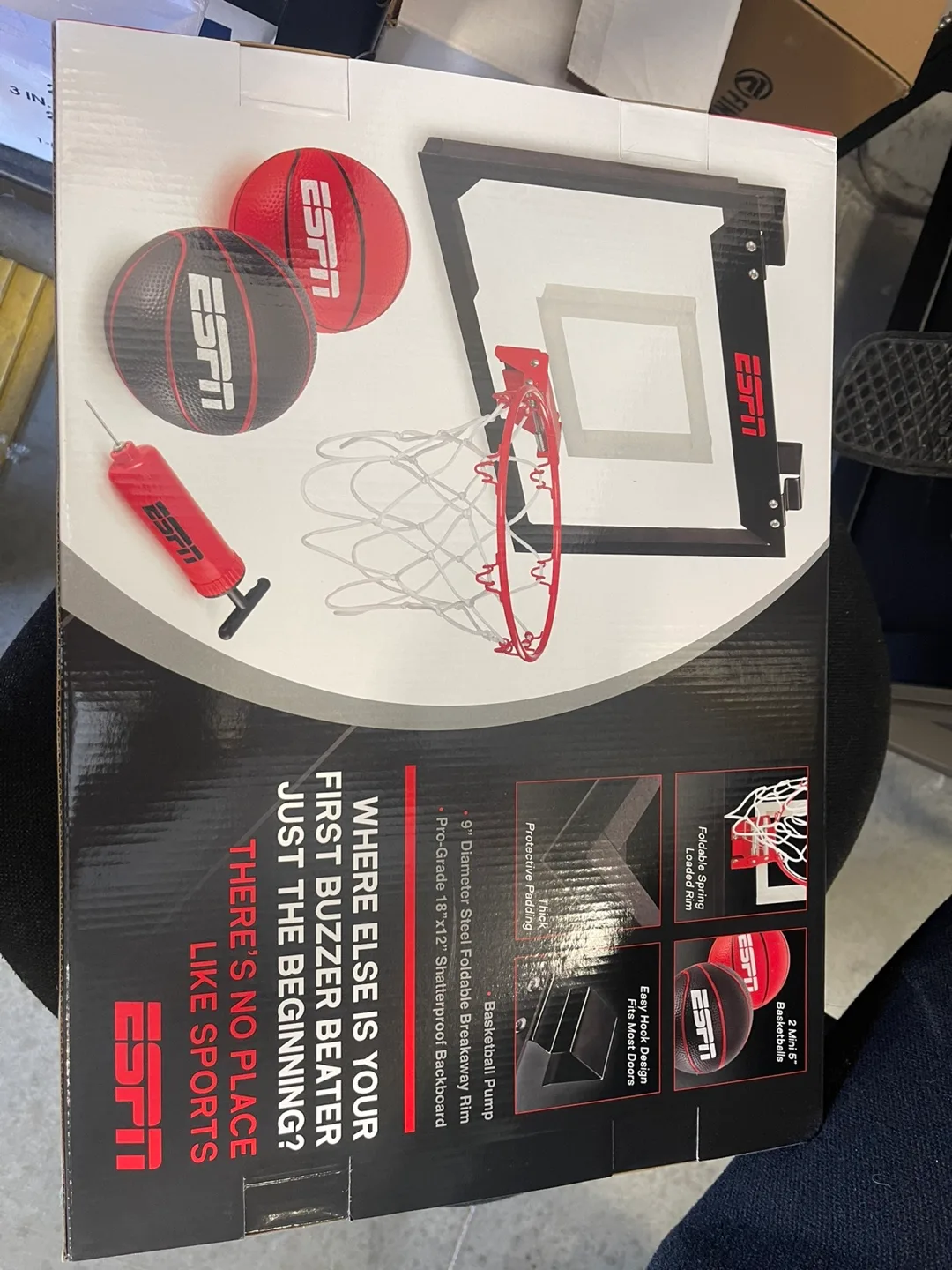 ESPN Pro Mini Hoop with Foldable Rim image indicator(2)
