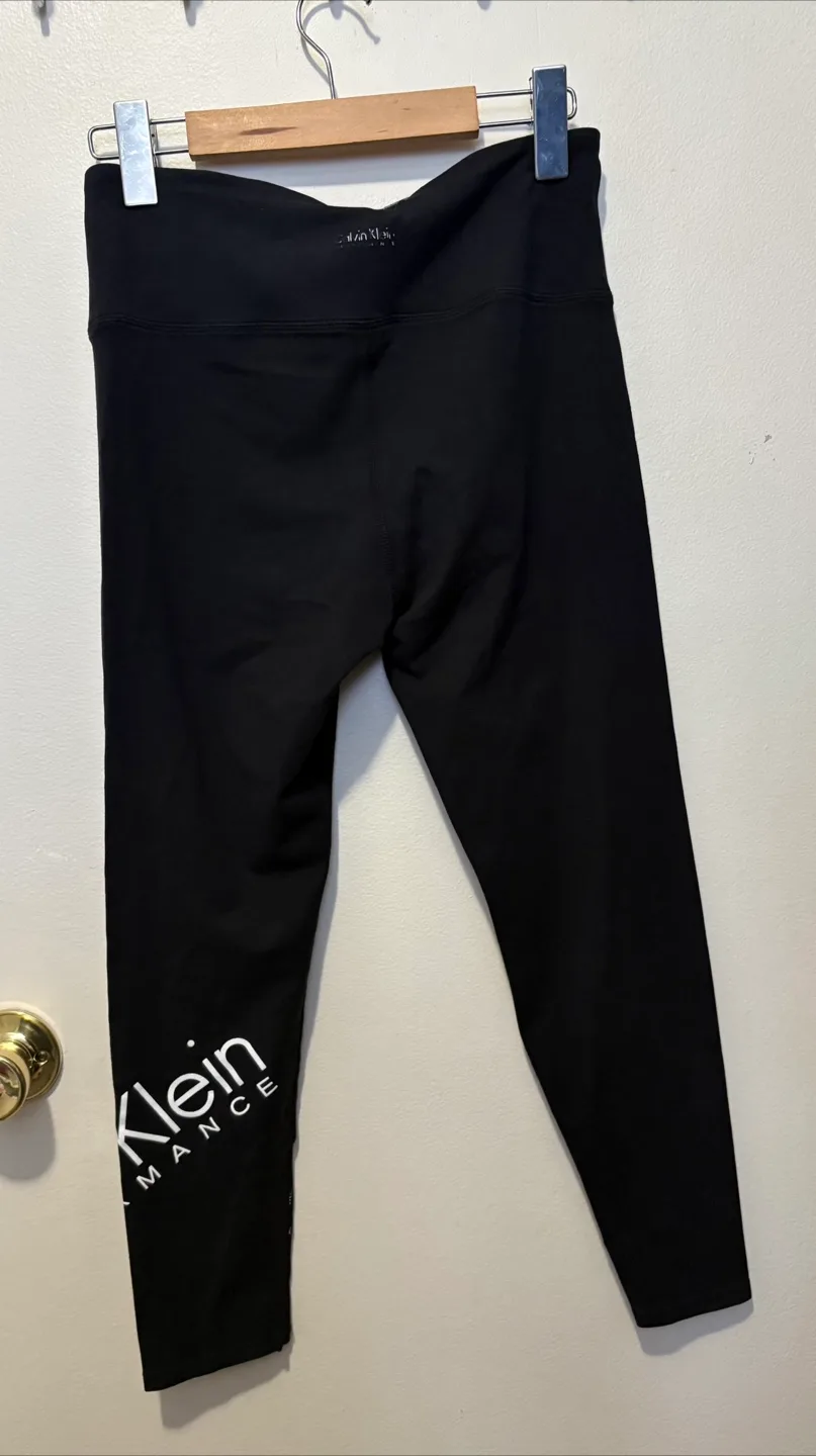 Calvin Klein Performance Black Leggings image indicator(2)