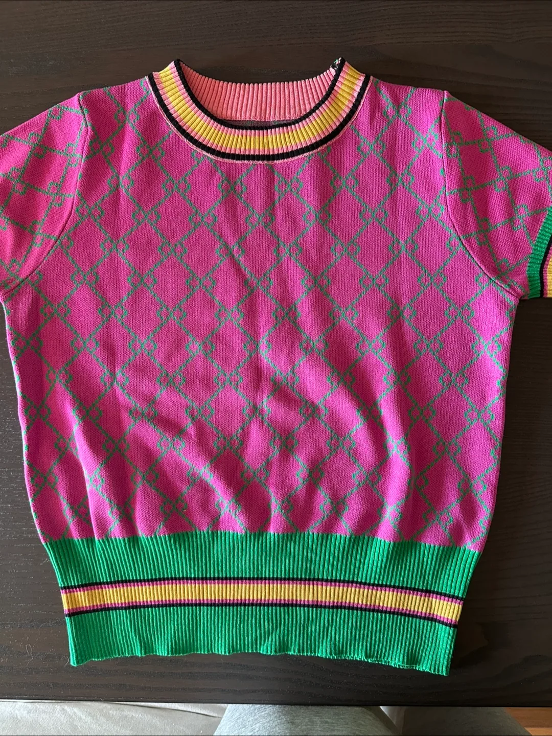Pink Knit Top thumbnail