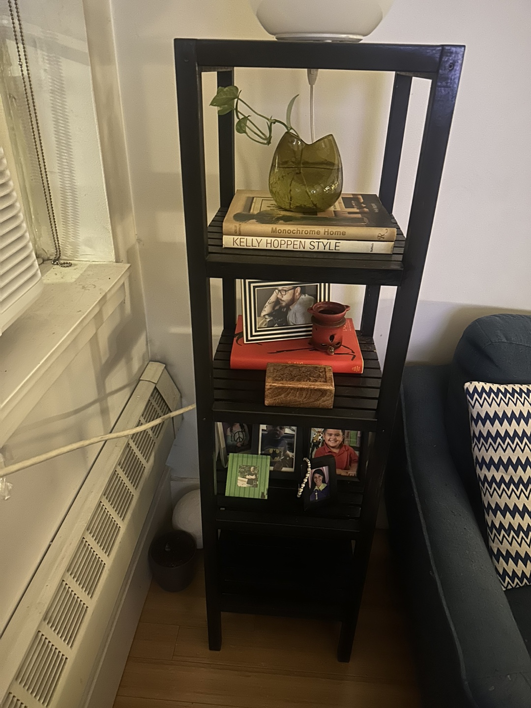 Black Wooden Shelf