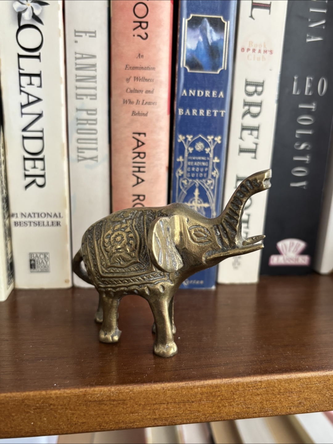 Brass Elephant Figurine