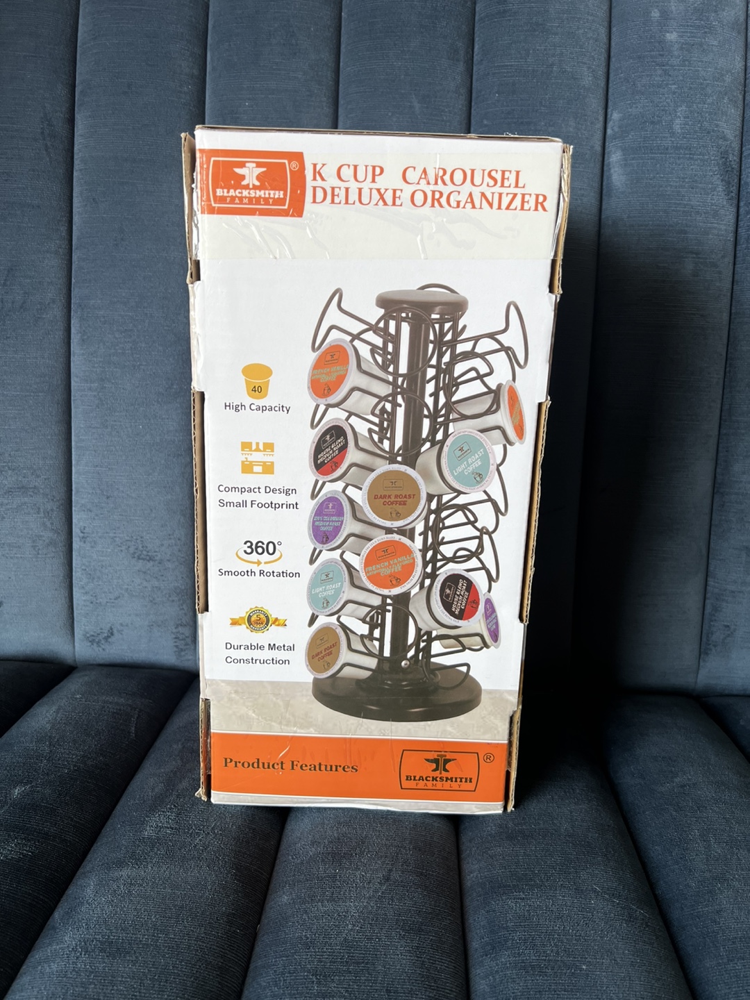 Blacksmith K-Cup Carousel Deluxe Organizer