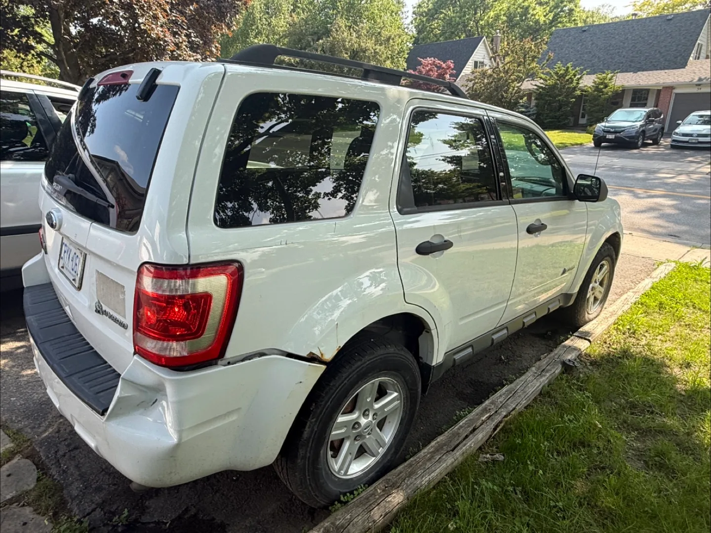 2010 White Ford Escape Hybrid image indicator(10)