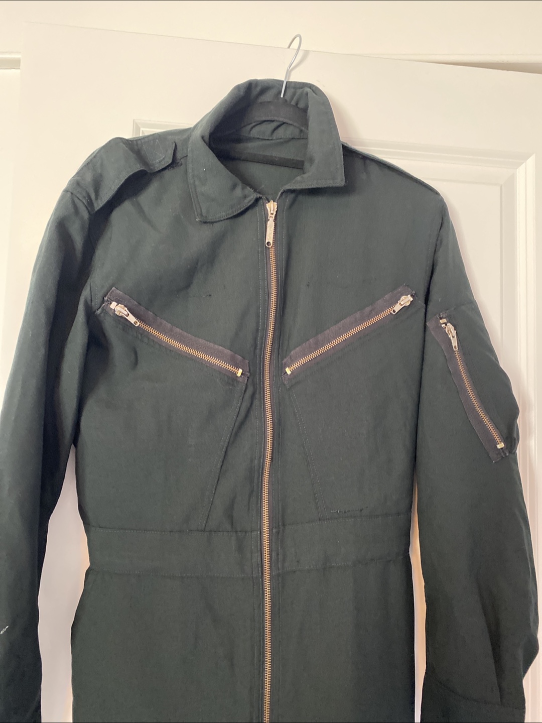 Dark Green Combat Jumpsuit - photo 2