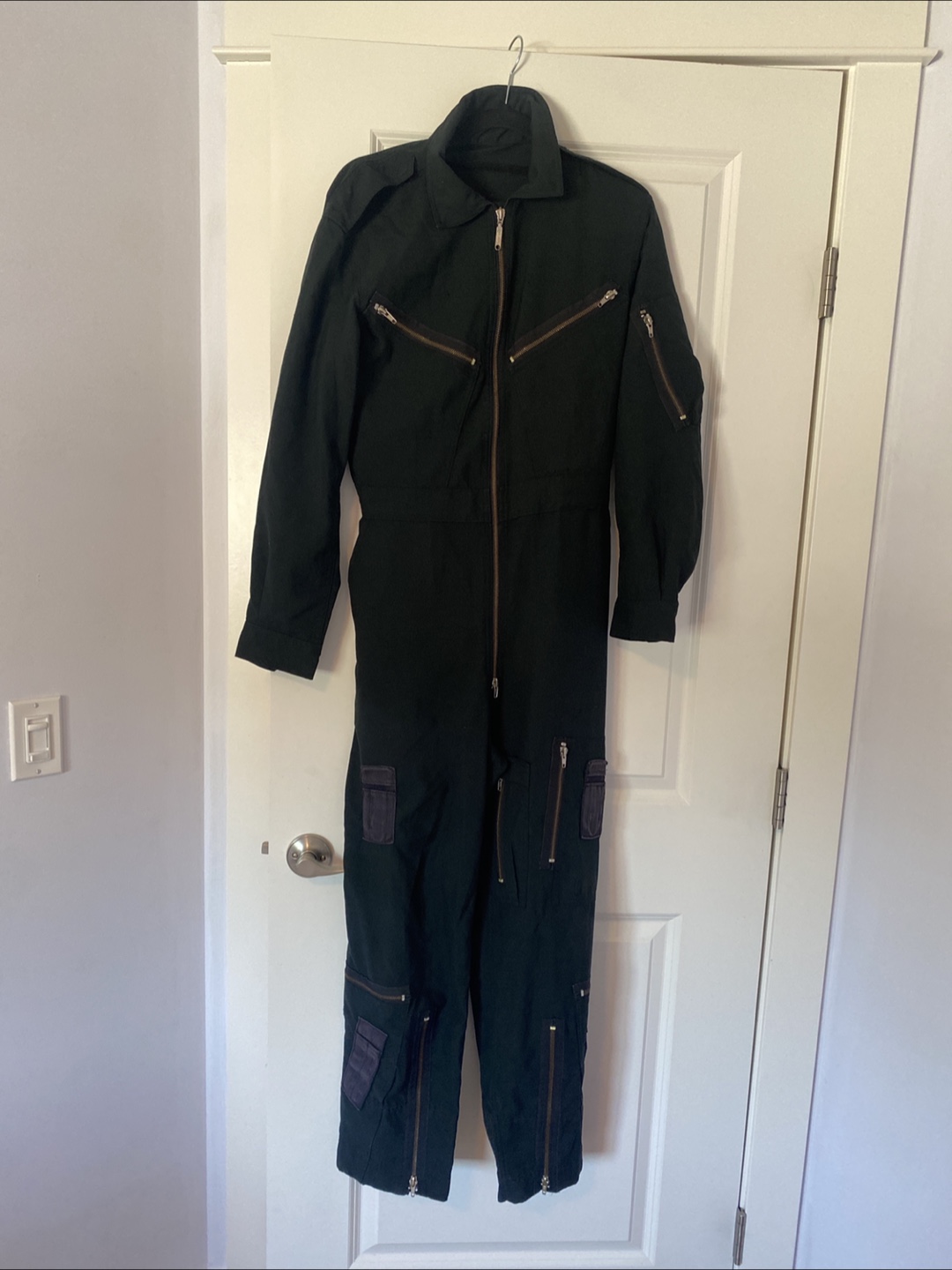 Dark Green Combat Jumpsuit