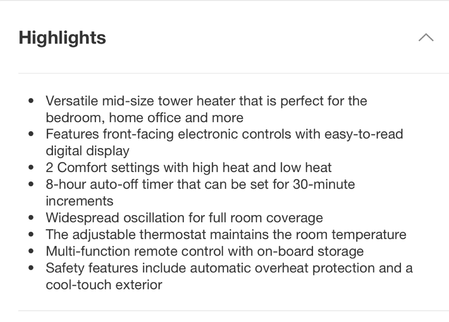Lasko Warm-A-Room Digital Ceramic Tower Heater - photo 5