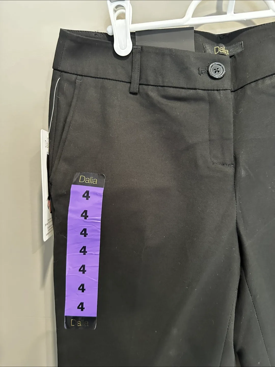 Dalia Black Trousers - Size 4 image indicator(2)