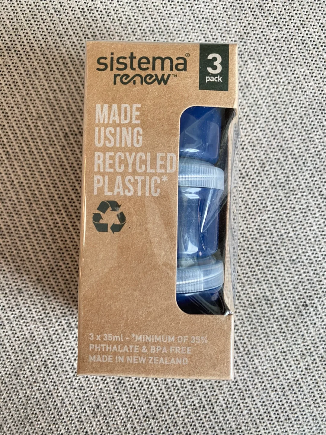 Pack of 3 Containers (Recycled Plastic) thumbnail