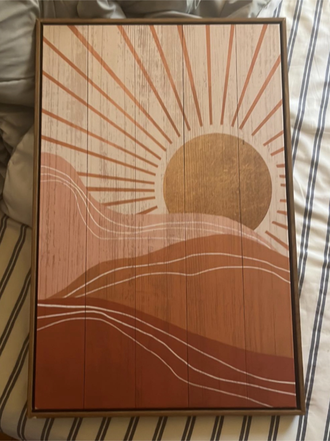 Sun Wall Art (Wood)