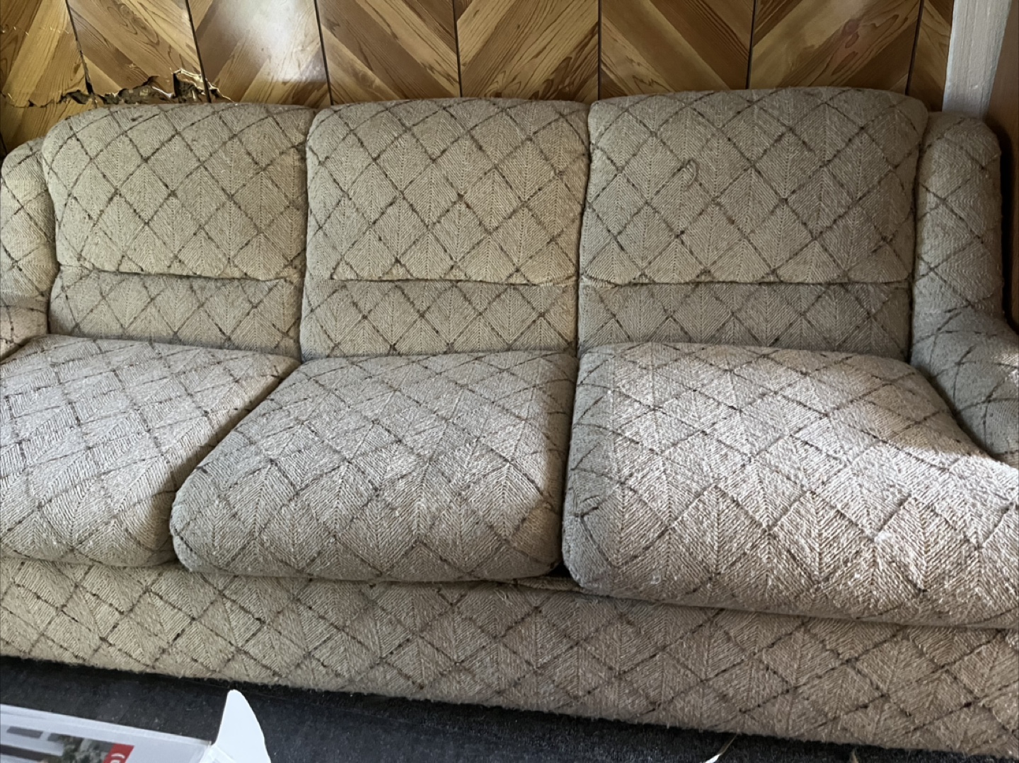 Sleeper sofa and matching chair - photo 2