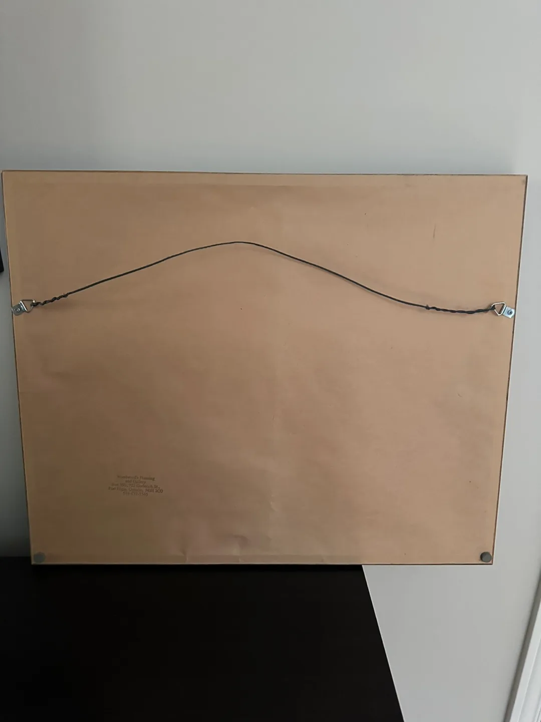 Framed silk painting image indicator(2)