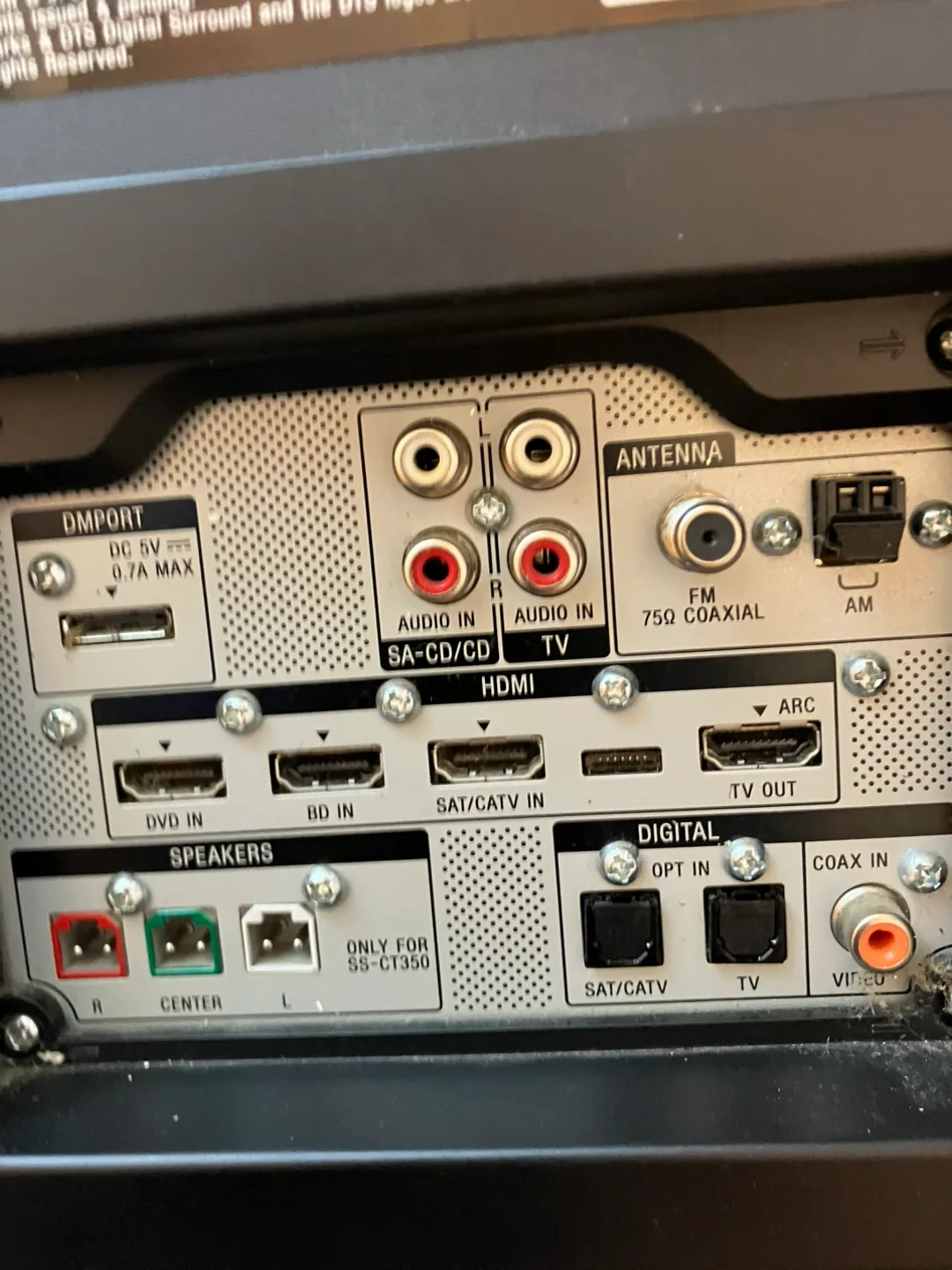 Sony Sound System image indicator(3)