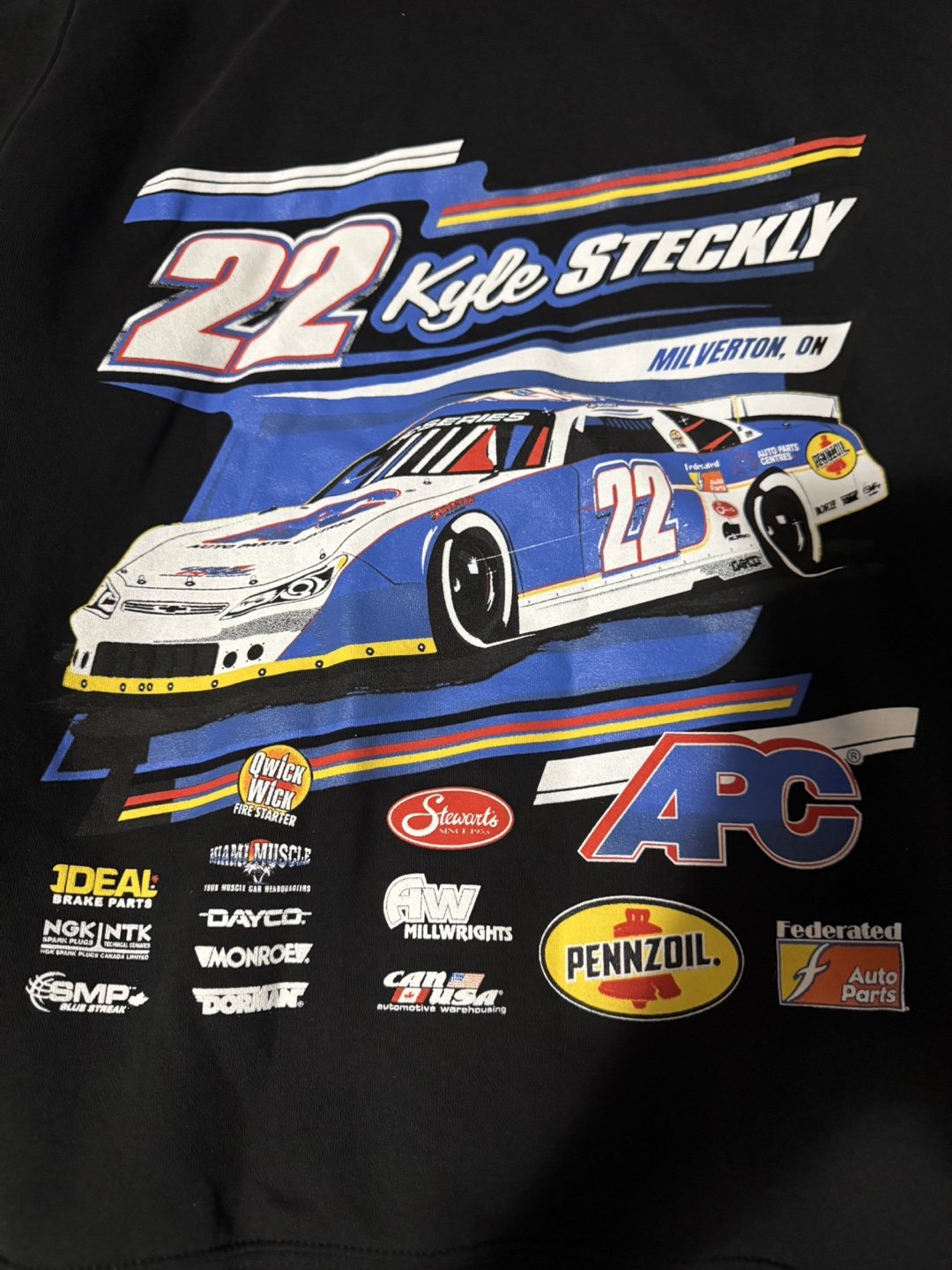 Nascar Graphic Hoodie - Kyle Steckly - photo 2