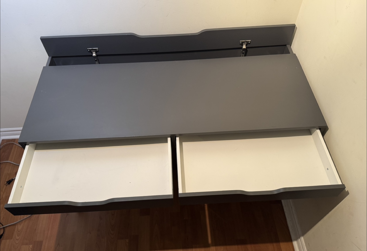 Computer/ Office Desk (Grey) - 132x58cm - photo 2