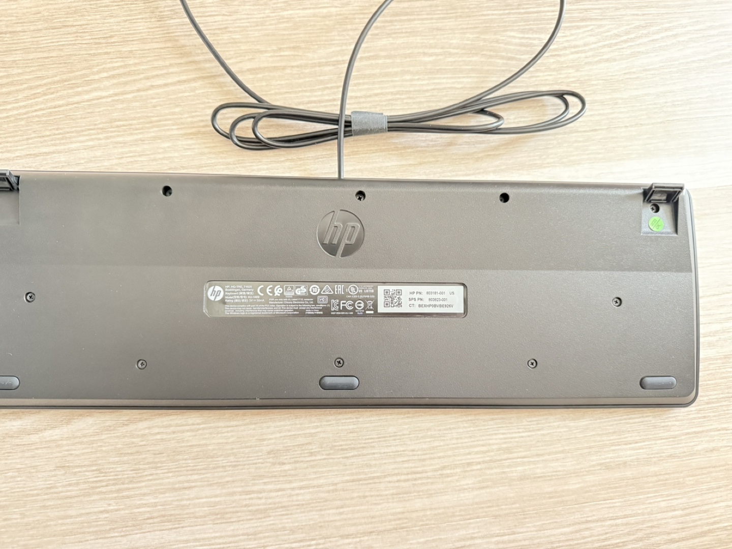 HP Wired Keyboard - photo 2