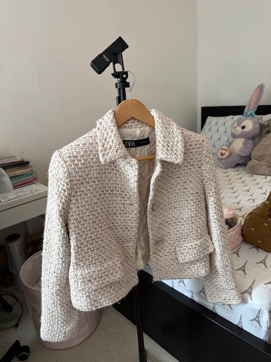 Zara Tweed Jacket size M thumbnail
