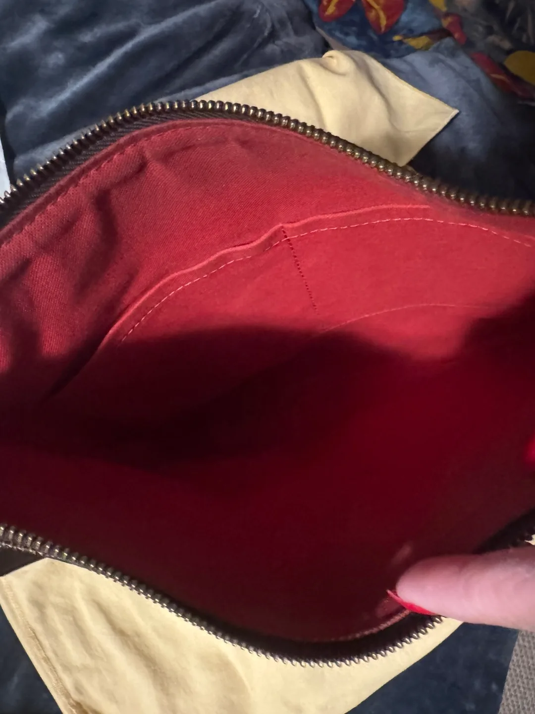 Louis Vuitton Damier Ebene Crossbody Bag image indicator(3)