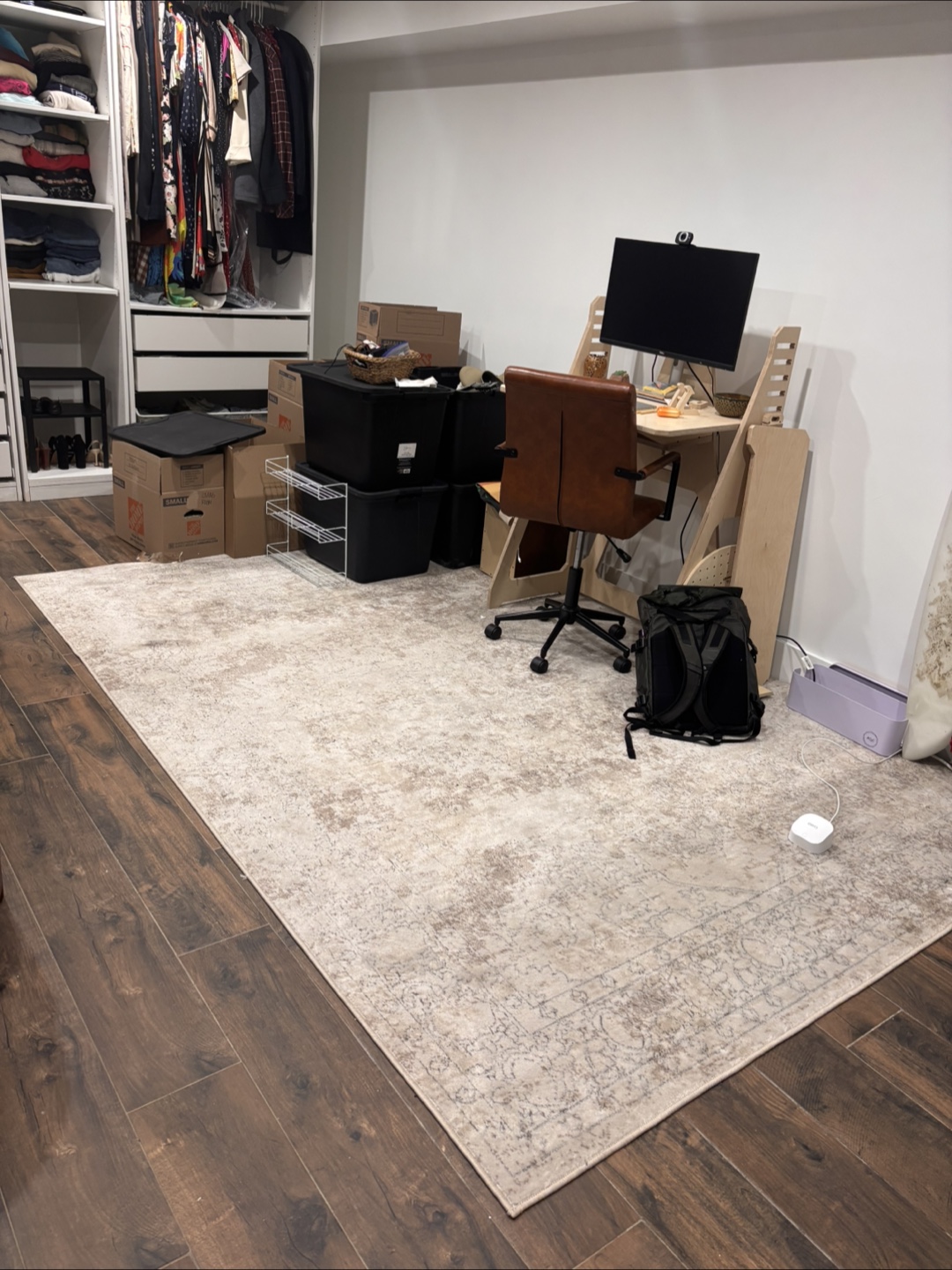 8’ x 10’ Vintage- Style Oriental Area Rug