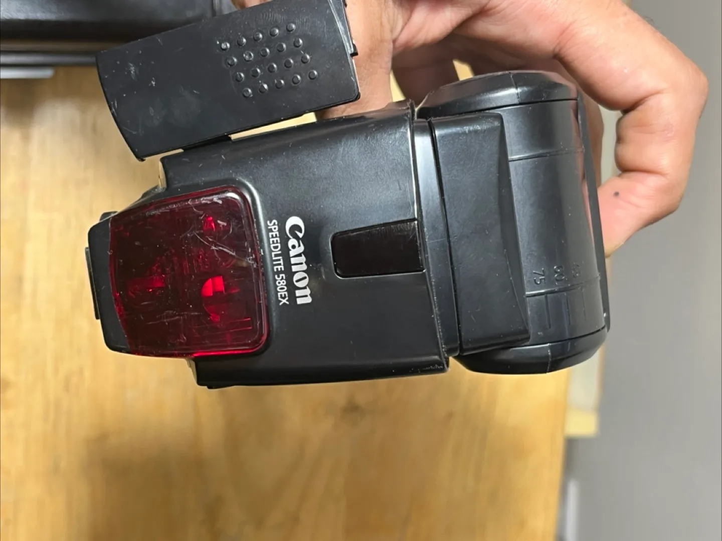 Canon Speedlite 580EX Flash image indicator(2)