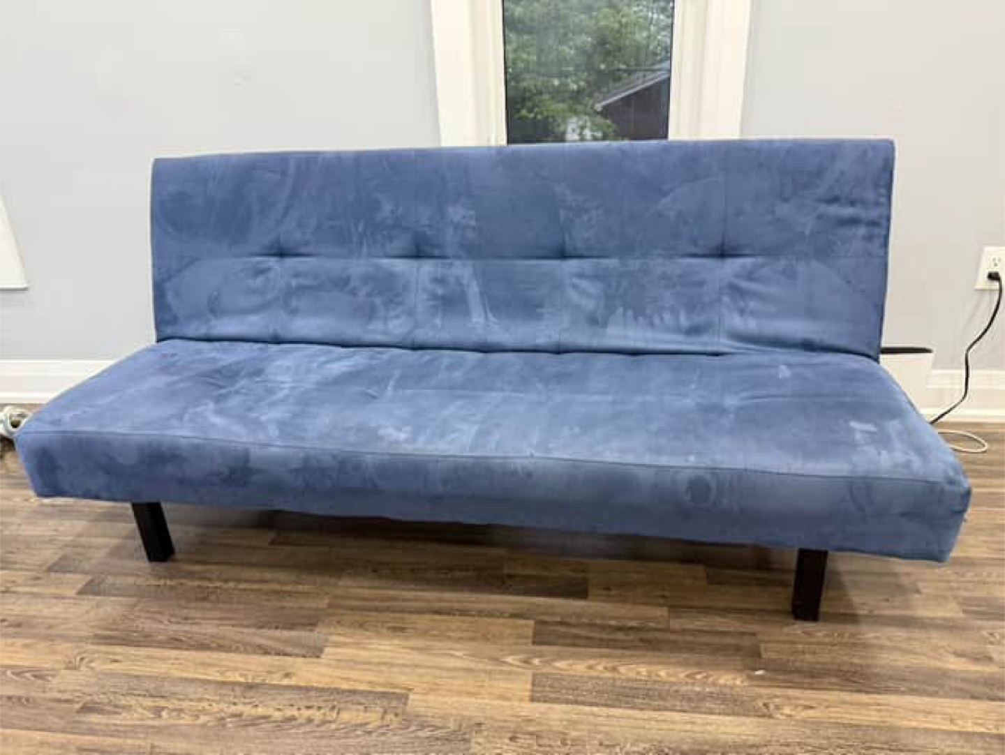 Blue Futon Sofa Bed