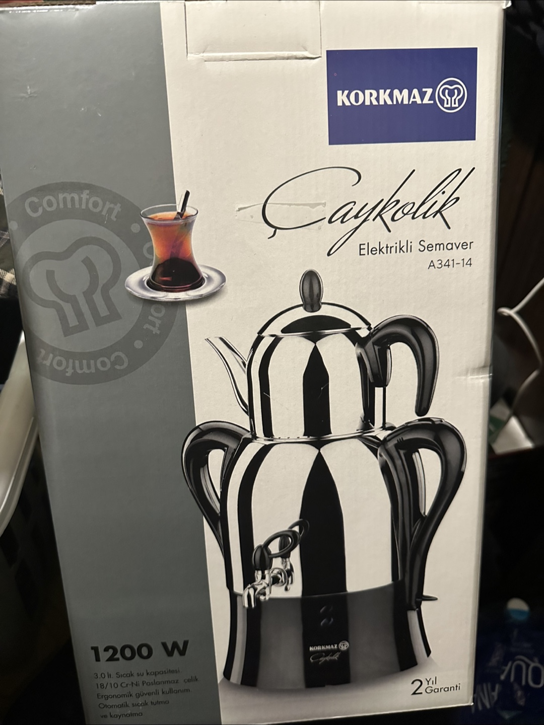 Korkmaz Caykolik Electric Tea Kettle