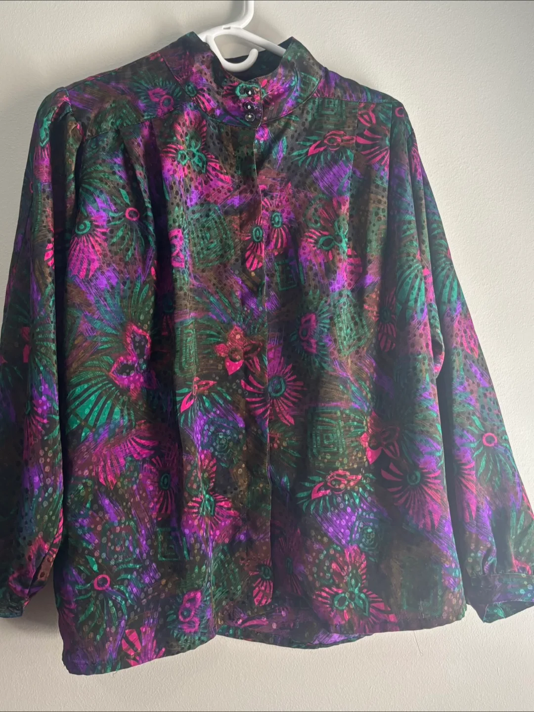 Vintage Floral Blouse thumbnail