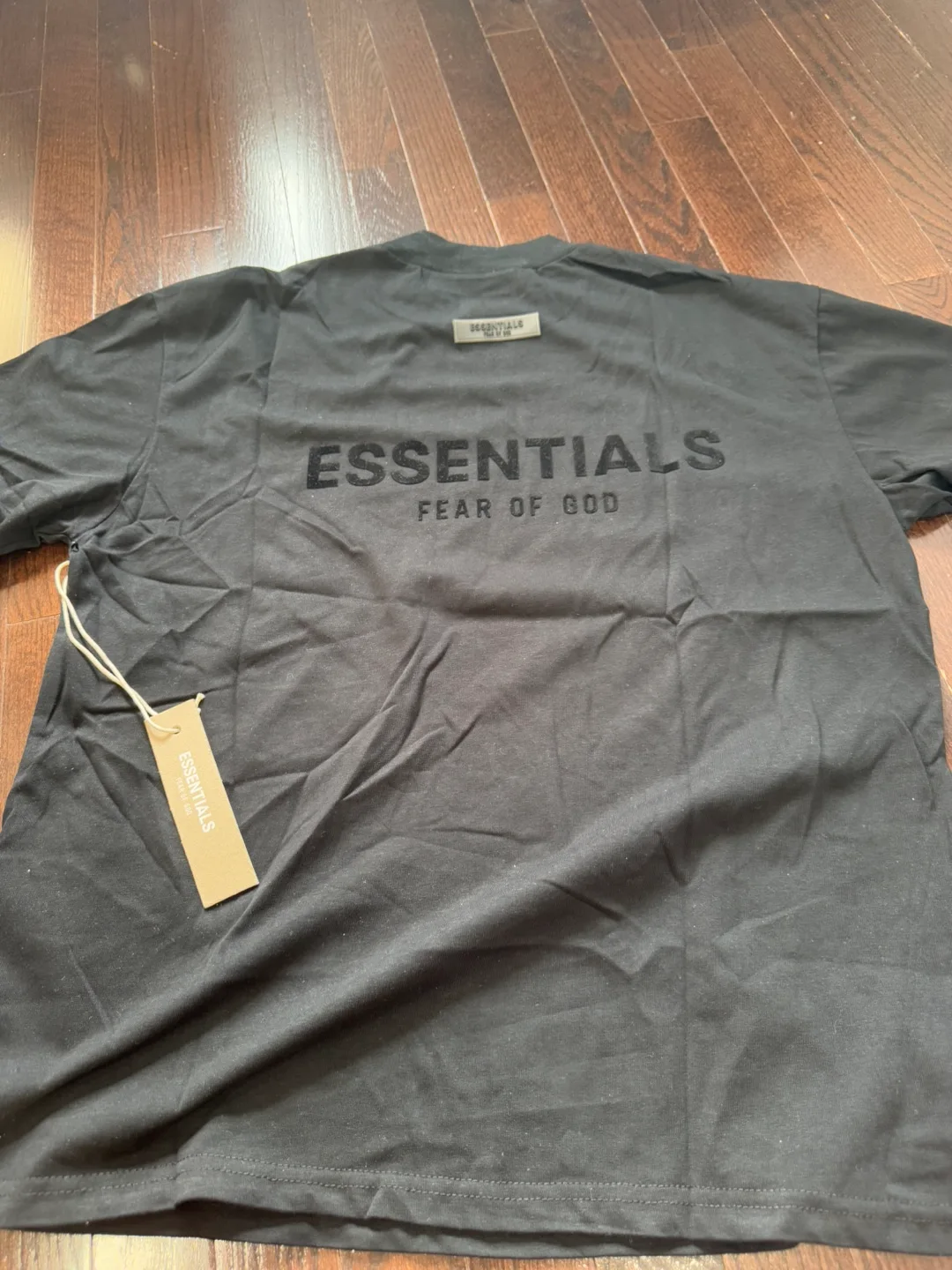 Essentials Black T-Shirt - Size M thumbnail
