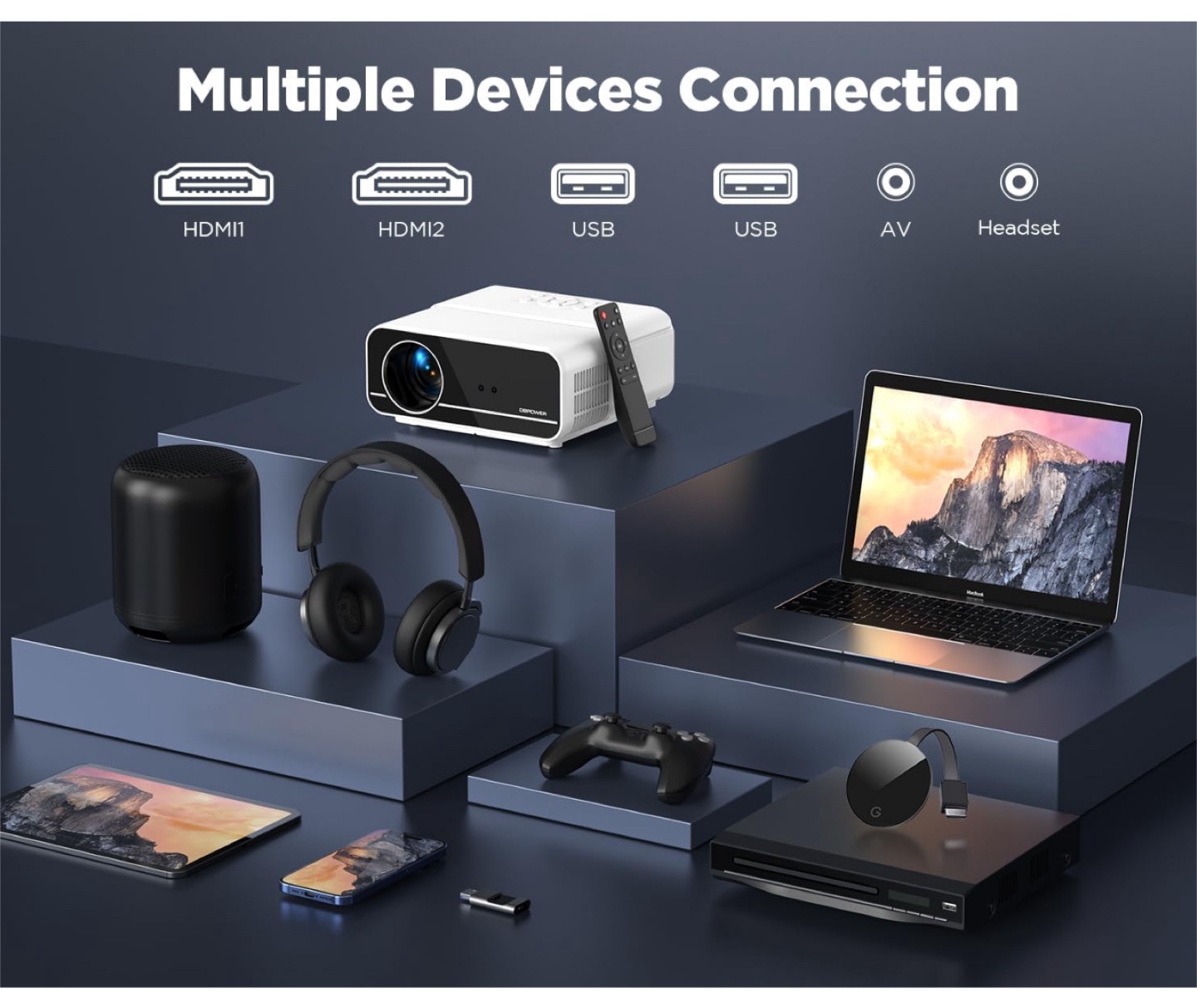 GKLPO Projector 4K sealed pack - photo 3