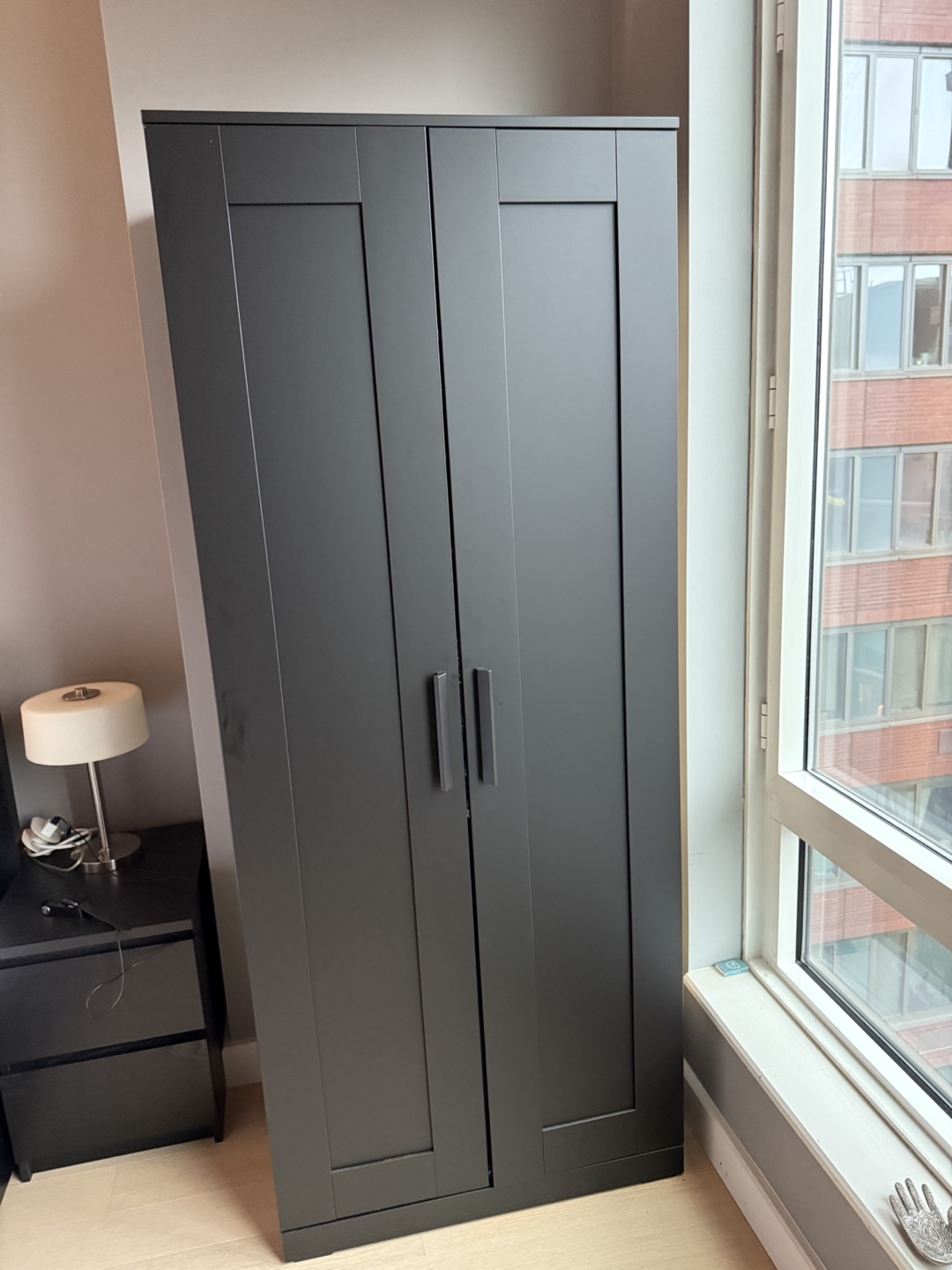 Dark Gray Wardrobe