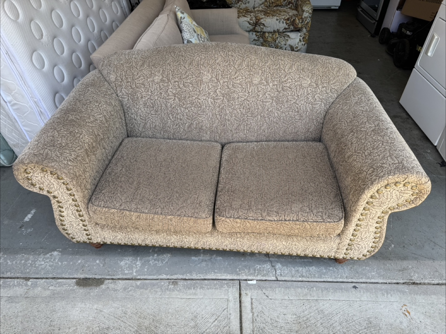 Vintage 2-Seater Couch - photo 2