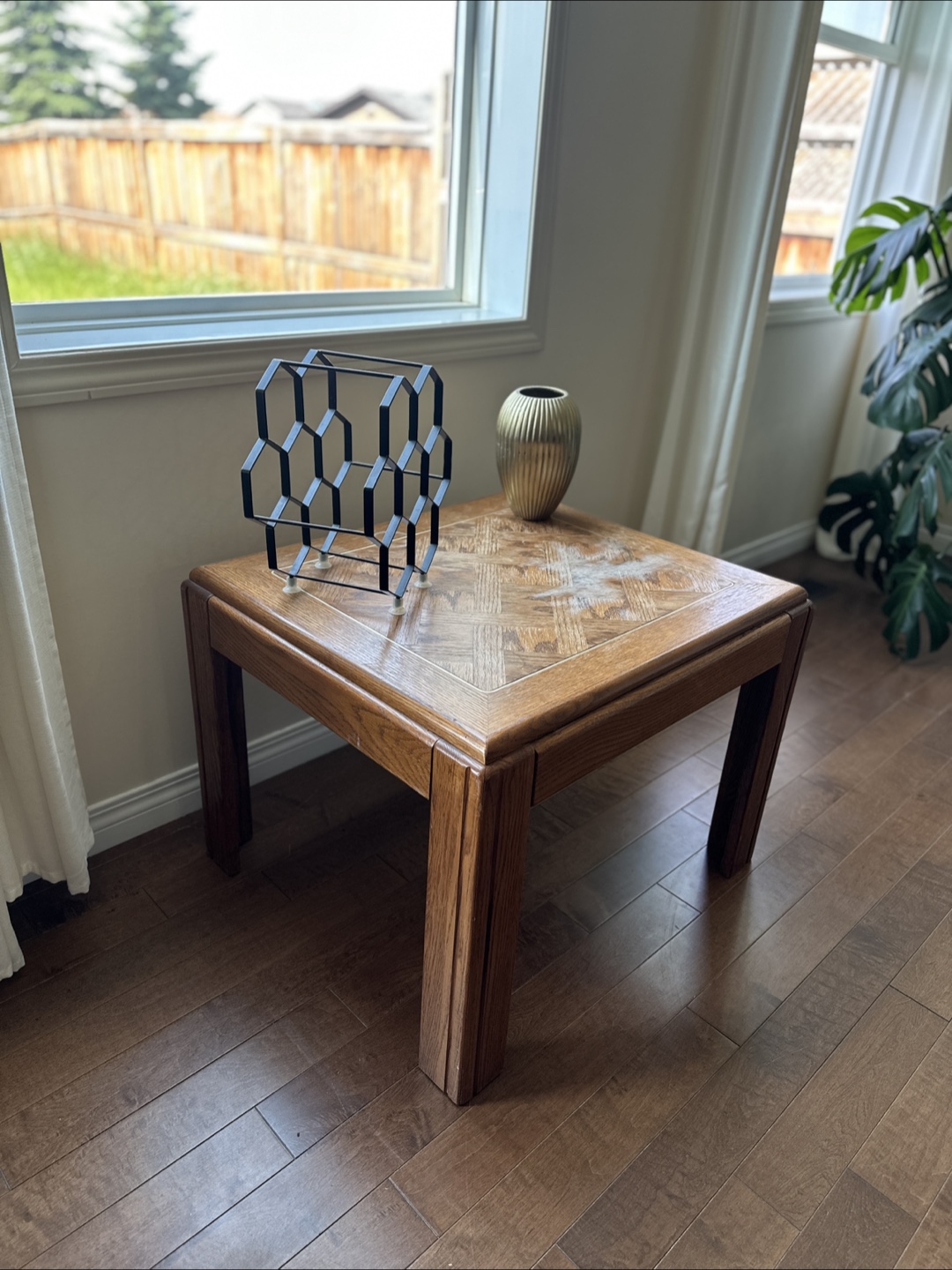 Wooden Side Table - photo 3