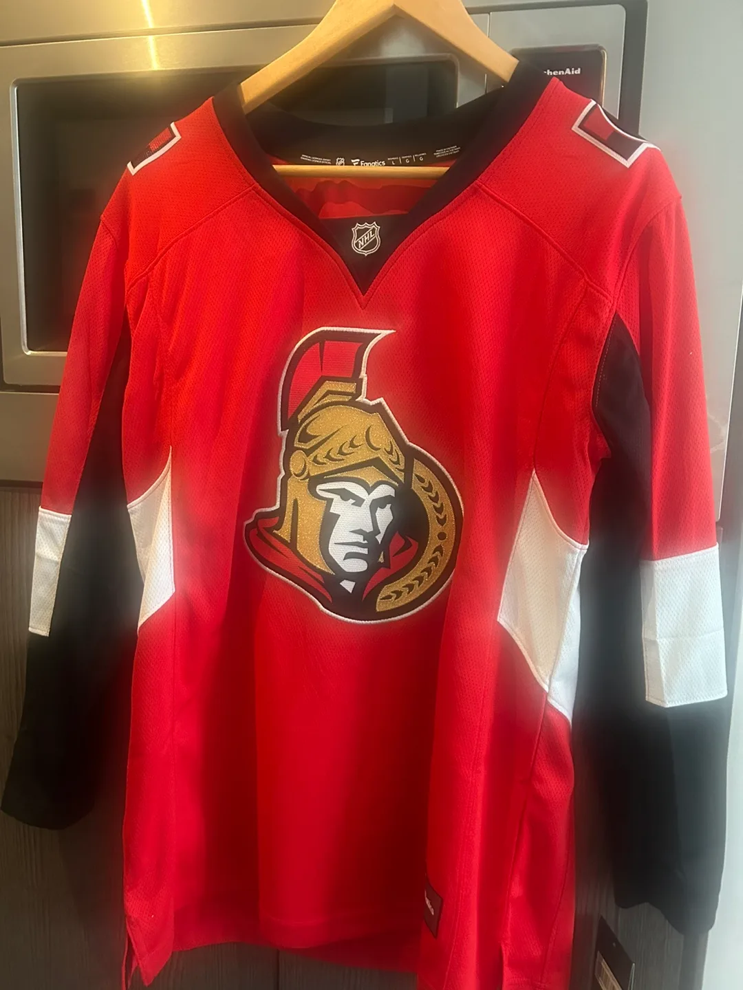 Ottawa Senators Fanatics Women's Hockey Jersey - White+Red- BNWT thumbnail
